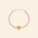 Le Petit Cactus Diamond bracelet pink cord